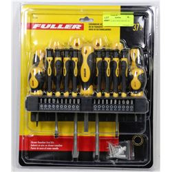 37 PC FULLER SCREW DRIVER SET NEW