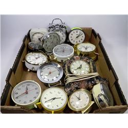 FLAT OF ALARM CLOCK COLLECTION