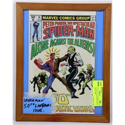 SPIDERMAN NO. 50 LANDMARK ISSUE COLLECTOR COMIC