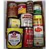 Image 1 : FLAT OF VINTAGE TIN COLLECTION