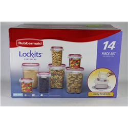 RUBBERMAID LOCK-ITS STORAGE CONTAINERS