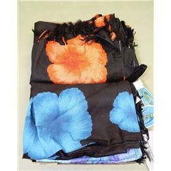 LOT OF 7 NEW WRAPAROUNDS FOR BATHING SUITS