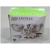 Image 1 : NEW 12PC. ARCOSTEEL MIX & MEASURE SET