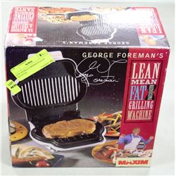 NEW GEORGE FOREMAN'S LEAN MEAN FAT