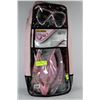 Image 1 : LADIES PINK SNORKEL SET