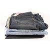 Image 1 : LOT OF 4 PAIRS OF NEW WOMENS JEANS & 1 MENS JEANS