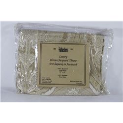 NEW LUXURY WOVEN JACQUARD THROW 50" X 60"