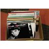 Image 1 : BOX OF LP RECORDS INCLUDING ROCK