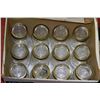 Image 1 : BOX OF 12 MEDIUM SIZED CANNING JARS MADE IN CANADA