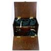 Image 1 : BOMBAY WOODEN BOX WITH SHOE SHINE KIT *ORIGINAL*