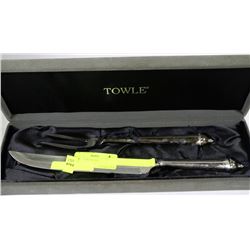 TOWLE CARVING SET