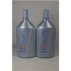 LOT OF 2 K.U.M. "LOVE IT & LEAVE IT" CONDITIONER