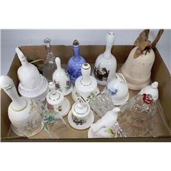 FLAT OF 15 COLLECTABLE BELLS