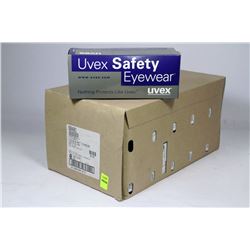 CASE OF UVEX SAFETY EYEWEAR
