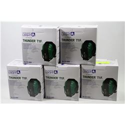LOT OF 5 HOWARD LEIGHT THUNDER EARMUFFS
