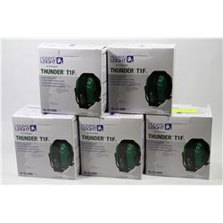 LOT OF 5 HOWARD LEIGHT THUNDER EARMUFFS