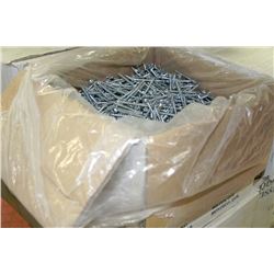 BOX OF 8X2 ZINC PLATED SCREWS (3000QTY)