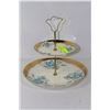 Image 1 : VINTAGE 2 TIERED DESSERT SERVER