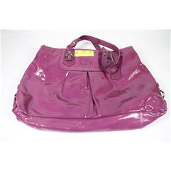 AUTHENTIC COACH MAUVE PURSE