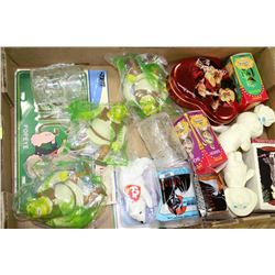 LOT OF MOVIE CHARACTER COLLECTIBLES & MORE