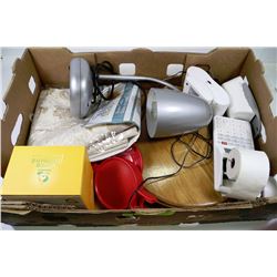 LOT OF OFFICE & KITCHEN & HOUSEHOLD ITEMS