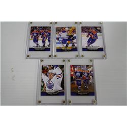 CONNOR MCDAVID 1ST YEAR OILER CARDS UPPERDECK X5