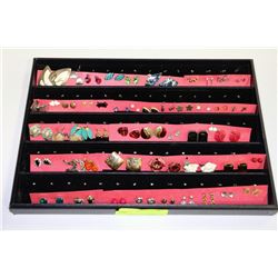 CASE WITH 50 SETS OF EARRINGS