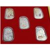 Image 1 : 5PC. ELECTROPLATED CHINESE COIN SET