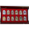 Image 1 : 12PC ELECTROPLATED CHINESE COIN SET