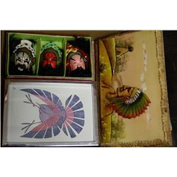 NATIVE ART COLLECTIBLES INCL 2 SIGNED