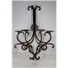 Image 1 : BRONZE WALL CANDLE HOLDER 26"X19"