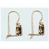 Image 2 : #21-10KT GOLD SAPPHIRE EARRINGS