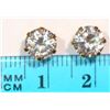 Image 2 : #23-10KT CUBIC ZIRCONIA EARRINGS