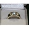 Image 1 : #27-STERLING SILVER BLUE TOPAZ RING