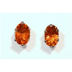 #31-10KT GOLD TOPAZ (0.96CT) EARRINGS