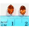 Image 2 : #31-10KT GOLD TOPAZ (0.96CT) EARRINGS
