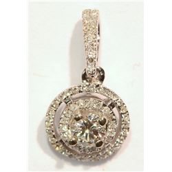 #38-14KT GOLD DIAMOND PENDANT (0.20CT)
