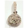 Image 1 : #38-14KT GOLD DIAMOND PENDANT (0.20CT)