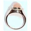 Image 2 : #46-STERLING SILVER MORGANITE RING