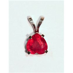 #47-14KT GOLD RUBY (1.062CT) PENDANT