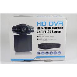 NEW PORTABLE HD DVR DASH CAM WITH 2.5" LCD SCREEN