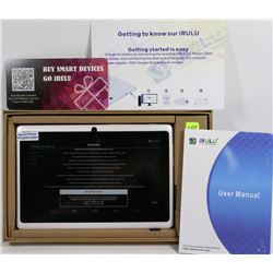 NEW IRULU 7" TABLET WITH ANDROID KITKAT
