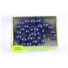 Image 1 : #37-SEA SHELL PEARL NECKLACE BLUE
