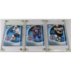ROOKIE CARDS UPPERDECK HALL,EBERLE,SEGUIN X3