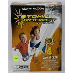 STOMP ROCKET JR. GLOW AIR POWERED ROCKETS
