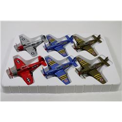 FLAT OF 6 NEW DIE CAST WITH PLASTIC VINTAGE