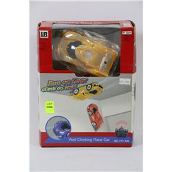 NEW REMOTE CONTROL WALL CLIMBING RACE CAR - ORANGE