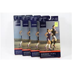 4-SIGVARIS MEDICAL GRADE COMPRESSION SLEEVES