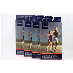 4-SIGVARIS MEDICAL GRADE COMPRESSION SLEEVES