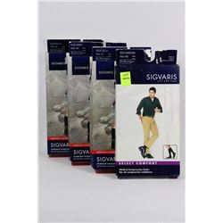 4-SIGVARIS MEDICAL GRADE COMPRESSION SOCKS